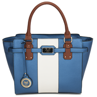 blue versace italia handbag liquidators